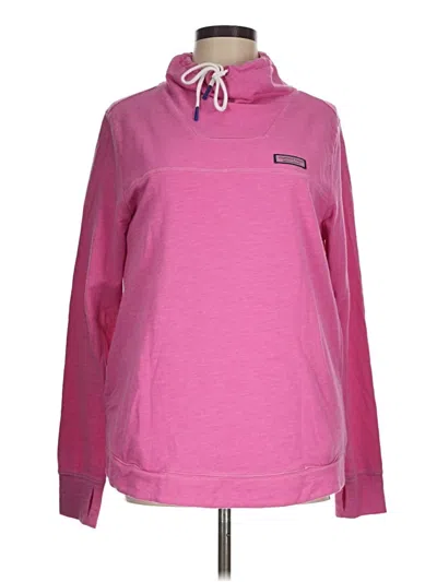 Pre-owned Vineyard Vines Sweatshirt In Pink
