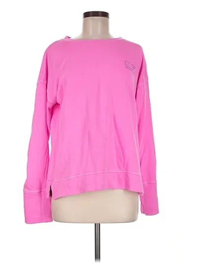 Pre-owned Vineyard Vines Sweatshirt In Pink