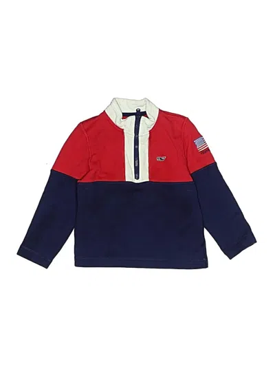 Pre-owned Vineyard Vines Kids' Sweatshirt In Red