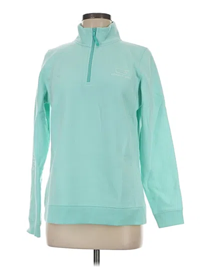 Pre-owned Vineyard Vines Sweatshirt In Teal