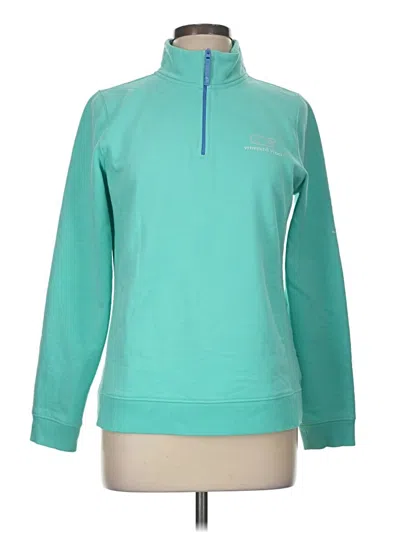 Pre-owned Vineyard Vines Sweatshirt In Teal