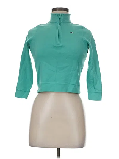 Pre-owned Vineyard Vines Sweatshirt In Teal