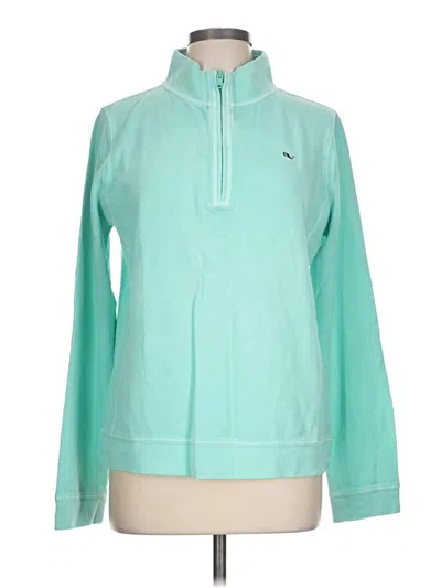 Pre-owned Vineyard Vines Sweatshirt In Teal