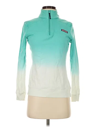 Pre-owned Vineyard Vines Sweatshirt In Teal