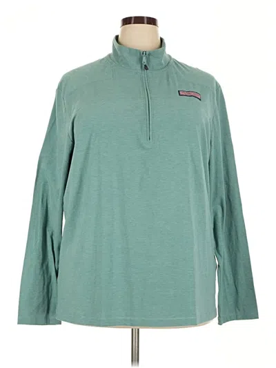 Pre-owned Vineyard Vines Sweatshirt In Teal