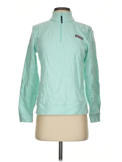 Pre-owned Vineyard Vines Sweatshirt In Teal