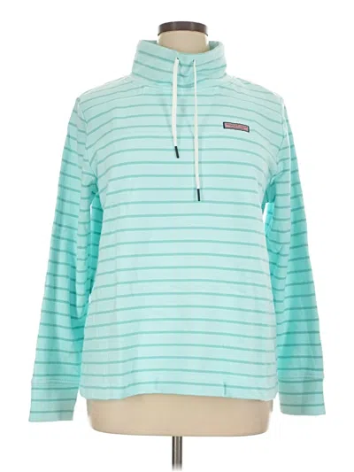 Pre-owned Vineyard Vines Sweatshirt In Teal