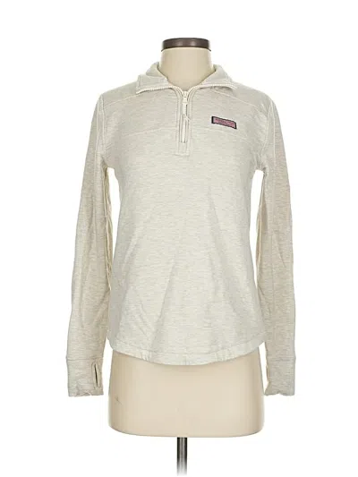Pre-owned Vineyard Vines Sweatshirt In White