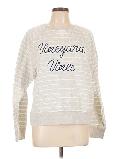 Pre-owned Vineyard Vines Sweatshirt In White