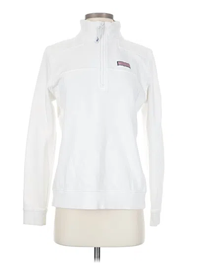 Pre-owned Vineyard Vines Sweatshirt In White