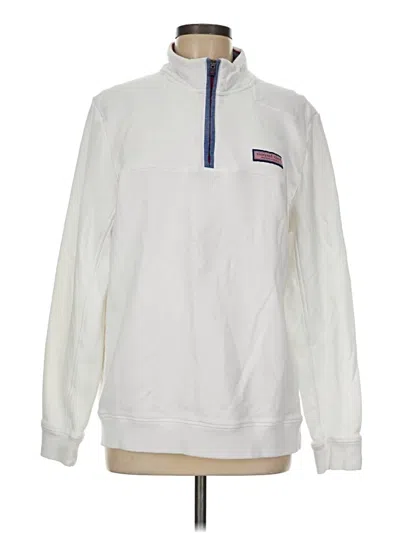 Pre-owned Vineyard Vines Sweatshirt In White
