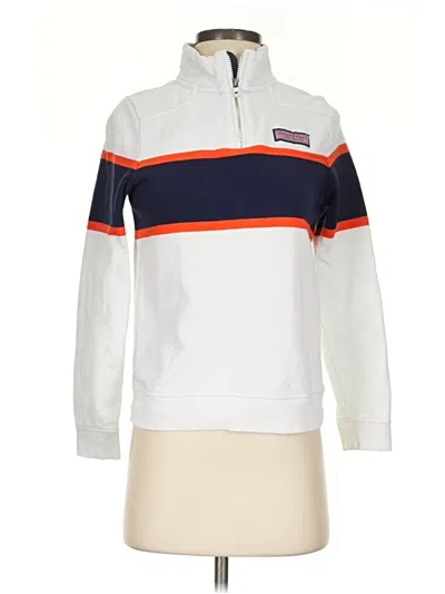 Pre-owned Vineyard Vines Sweatshirt In White