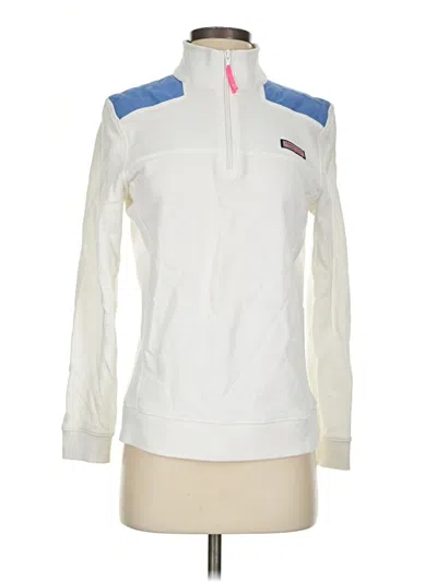 Pre-owned Vineyard Vines Sweatshirt In White