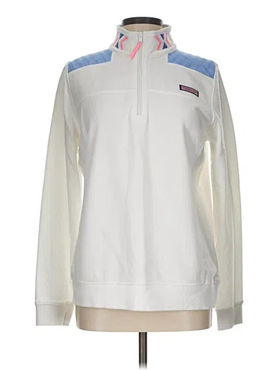 Pre-owned Vineyard Vines Sweatshirt In White