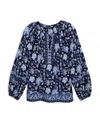 Vineyard Vines Thalia Floral Print Top