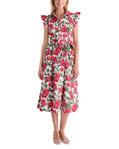 Vineyard Vines Tiered Maxi Dress In Multi