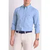Vineyard Vines Topsail Classic Fit Gingham Button-down Performance Shirt In Blue