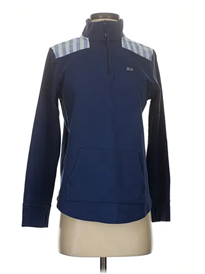 Pre-owned Vineyard Vines Track Jacket In Blue