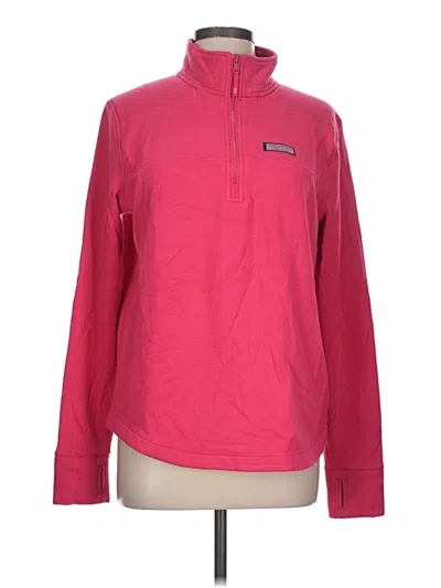 Pre-owned Vineyard Vines Track Jacket In Pink