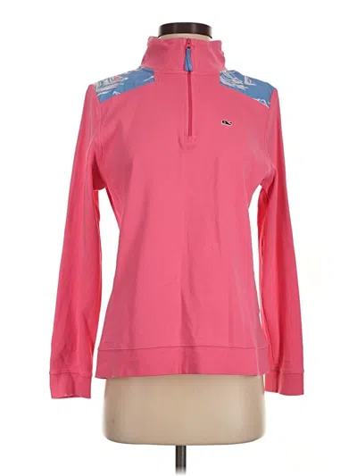 Pre-owned Vineyard Vines Track Jacket In Pink