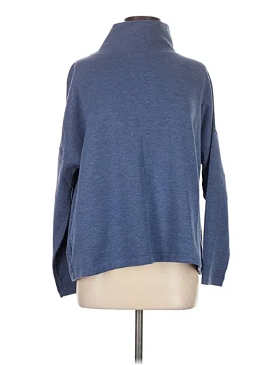 Pre-owned Vineyard Vines Turtleneck Sweater In Blue