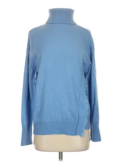 Pre-owned Vineyard Vines Turtleneck Sweater In Blue