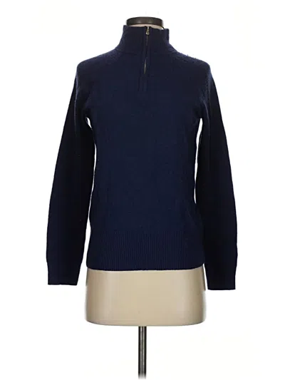 Pre-owned Vineyard Vines Turtleneck Sweater In Blue