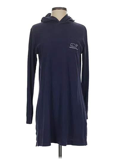 Pre-owned Vineyard Vines Turtleneck Sweater In Blue