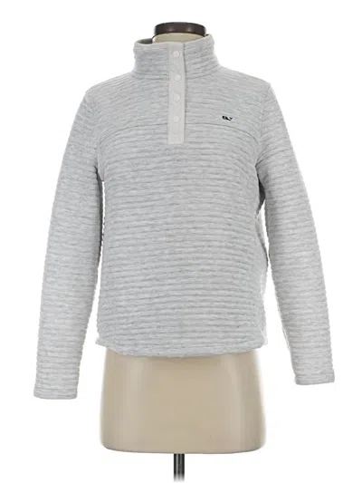 Pre-owned Vineyard Vines Turtleneck Sweater In Gray