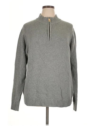 Pre-owned Vineyard Vines Turtleneck Sweater In Gray