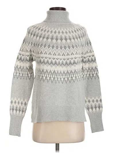 Pre-owned Vineyard Vines Turtleneck Sweater In Gray