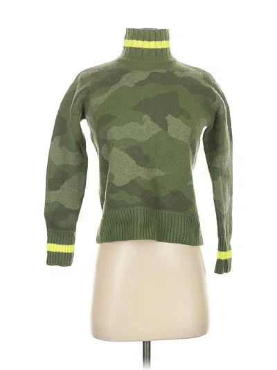 Pre-owned Vineyard Vines Turtleneck Sweater In Green