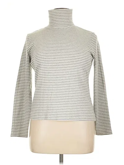 Pre-owned Vineyard Vines Turtleneck Sweater In Silver