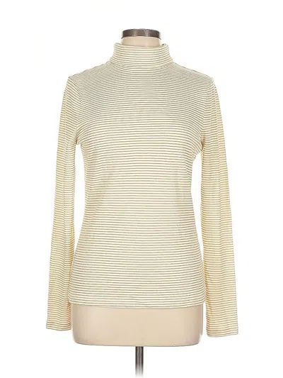 Pre-owned Vineyard Vines Turtleneck Sweater In White