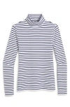 Vineyard Vines Turtleneck Top In Blue