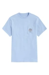 Vineyard Vines Usa Dog Life Graphic T-shirt In Jake Blue