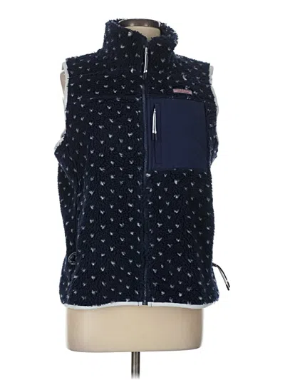 Pre-owned Vineyard Vines Vest In Blue
