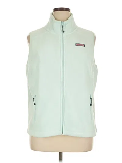 Pre-owned Vineyard Vines Vest In Green