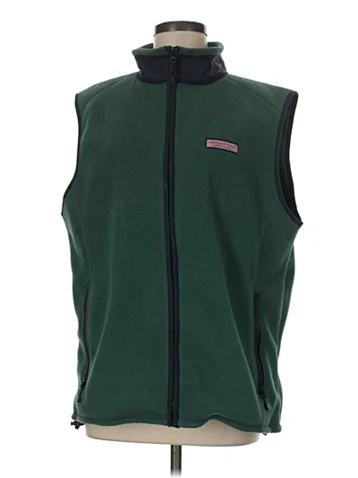 Pre-owned Vineyard Vines Vest In Green