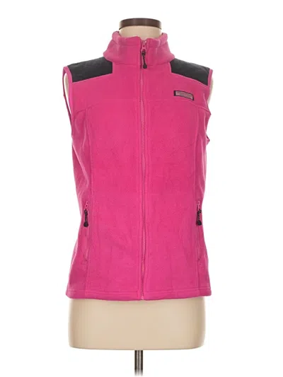 Pre-owned Vineyard Vines Vest In Pink