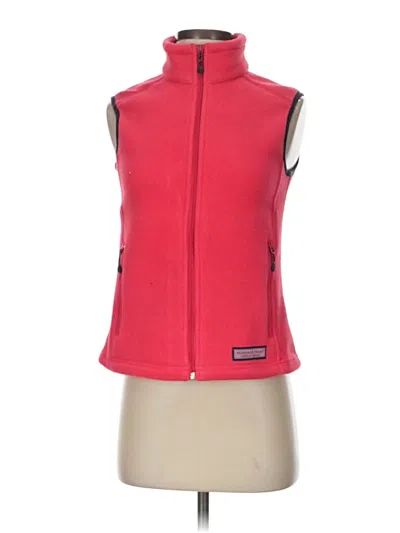 Pre-owned Vineyard Vines Vest In Red