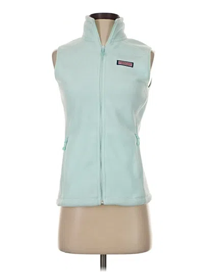 Pre-owned Vineyard Vines Vest In Teal