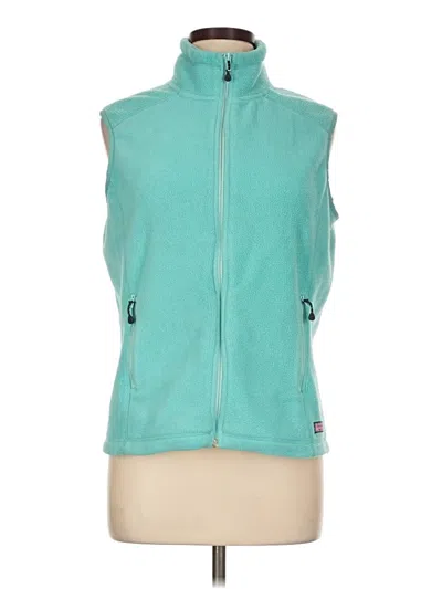 Pre-owned Vineyard Vines Vest In Teal