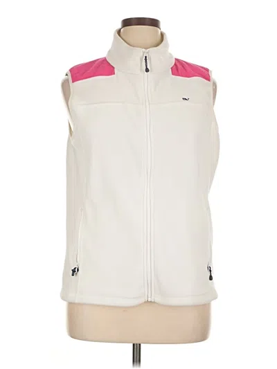 Pre-owned Vineyard Vines Vest In White