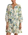 Vineyard Vines Vineyard Tile Print Shirt Dress In Tabatha Floral