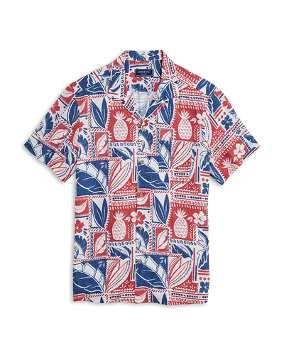 Vineyard Vines Waikiki Relaxed Fit Graphic Shirt In Multi