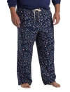 Vineyard Vines Whale Flannel Lounge Pants In Nautical Navy