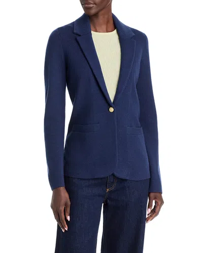 Vineyard Vines Wool & Cotton Sweater Blazer In Blue