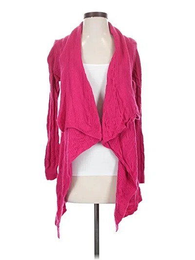 Pre-owned Vineyard Vines Wool Cardigan Sweater In Pink