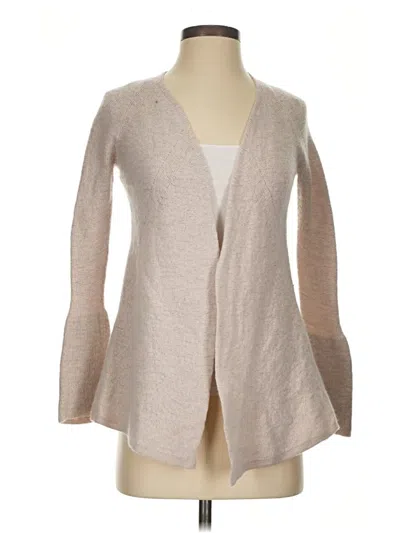 Pre-owned Vineyard Vines Wool Cardigan Sweater In Tan